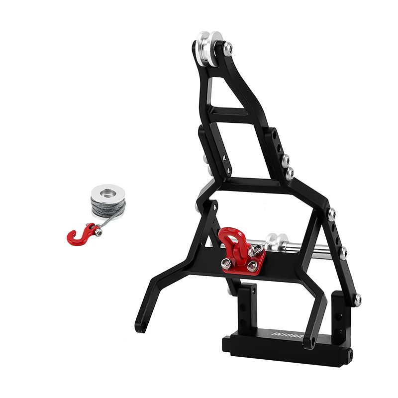 INJORA Tow Truck Crane Kit & INJS2065-360 Winch Servo for 1/18 TRX4M - Image 14