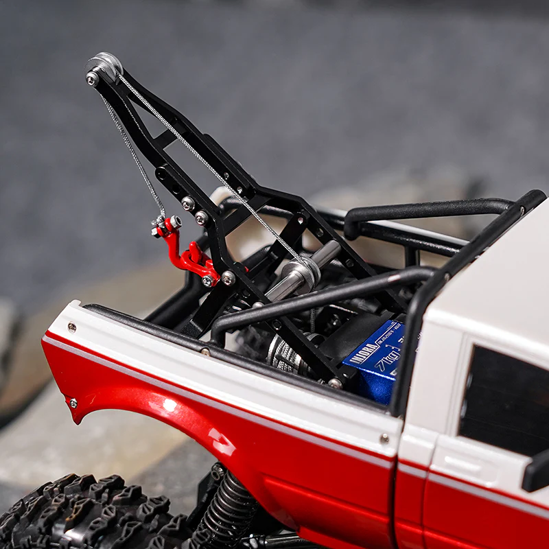 INJORA Tow Truck Crane Kit & INJS2065-360 Winch Servo for 1/18 TRX4M - Image 3
