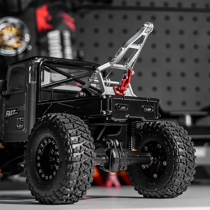 INJORA Tow Truck Crane Kit & INJS2065-360 Winch Servo for 1/18 TRX4M - Image 8