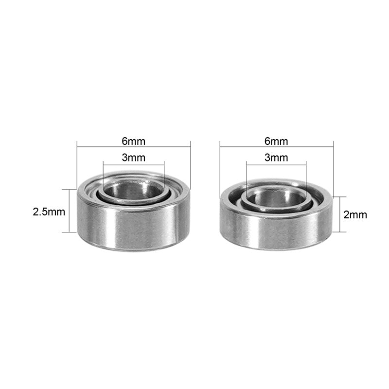 INJORA Transmission Bearing Set (6pcs) for 1/30 SCX30 - Image 3