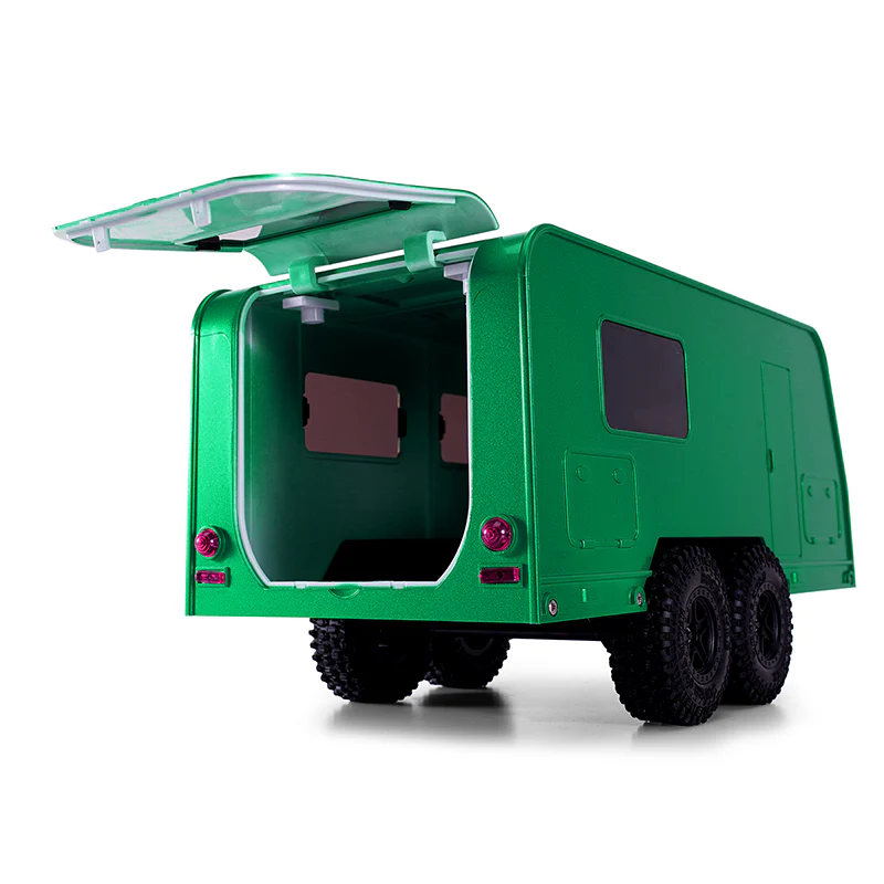 INJORA Travel Camper Trailer with Hitch For 1/18 RC Crawler TRX4M - Image 19