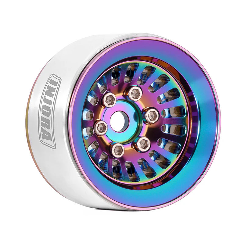INJORA 1.0" Turbine -3.1mm Offset Wheels for Micro Crawlers (W1055) - Image 12