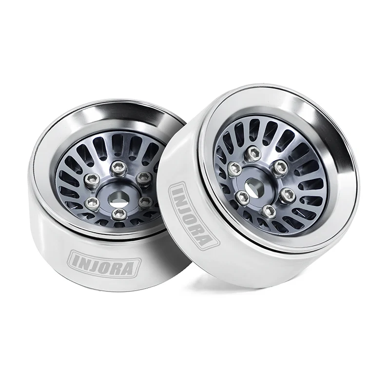 INJORA 1.0" Turbine -3.1mm Offset Wheels for Micro Crawlers (W1055) - Image 8