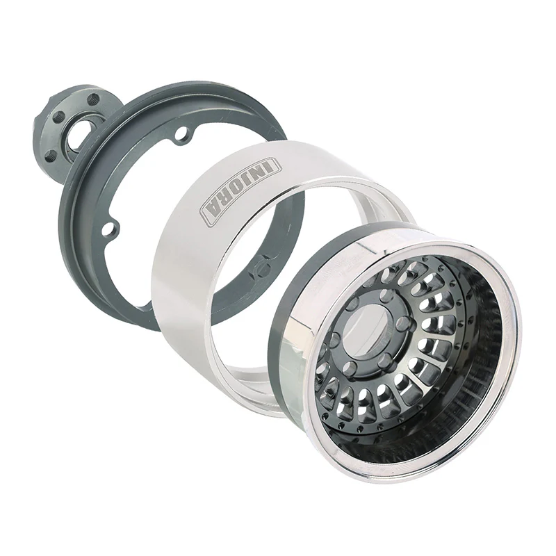 [Germany Clearance Deal] INJORA Turbine 1.9" Aluminum Beadlock Wheels Offset -10mm for 1/10 RC Crawler (4) (W1955) - Image 10
