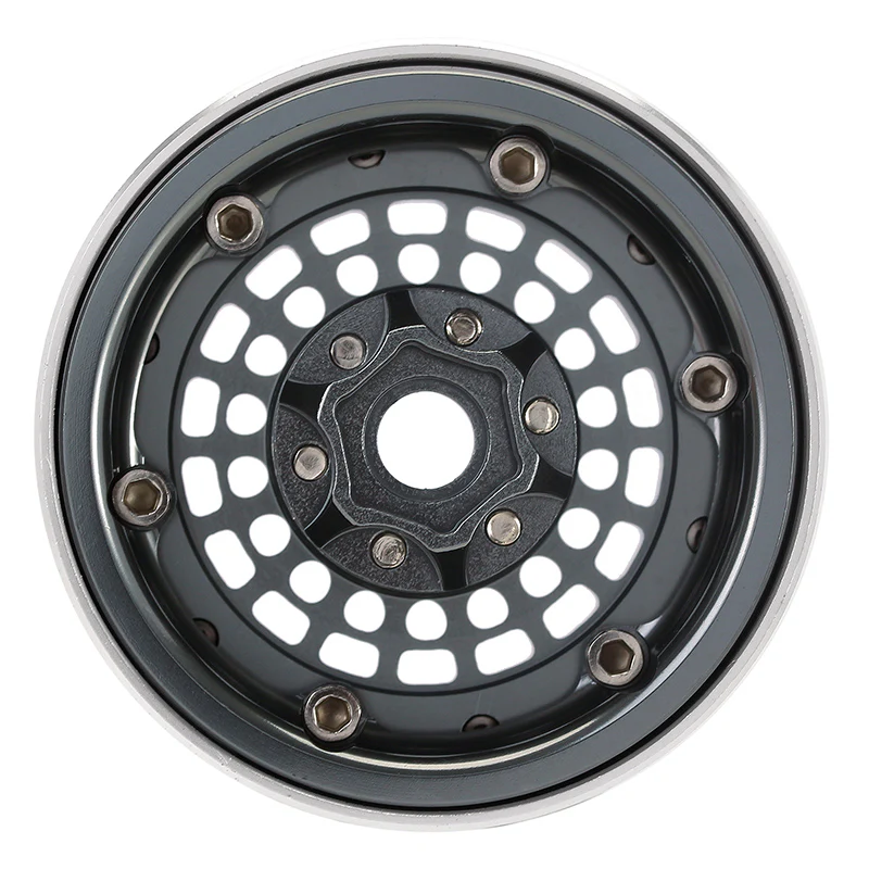 [Germany Clearance Deal] INJORA Turbine 1.9" Aluminum Beadlock Wheels Offset -10mm for 1/10 RC Crawler (4) (W1955) - Image 9