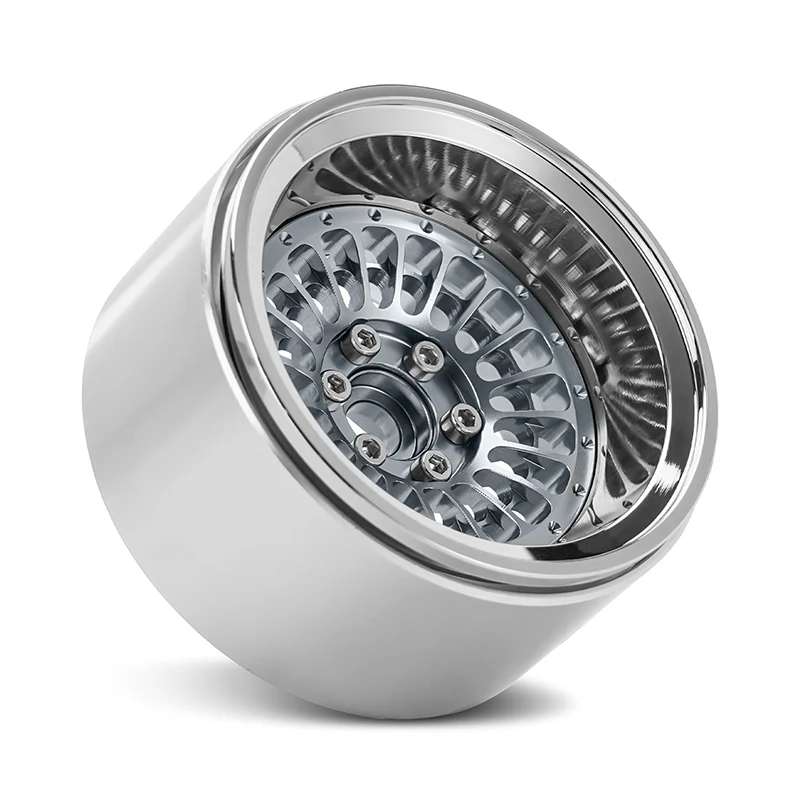 INJORA 2.2" Turbine -10mm Offset Wheels for 1/10 RC Crawlers (W2255) - Image 7