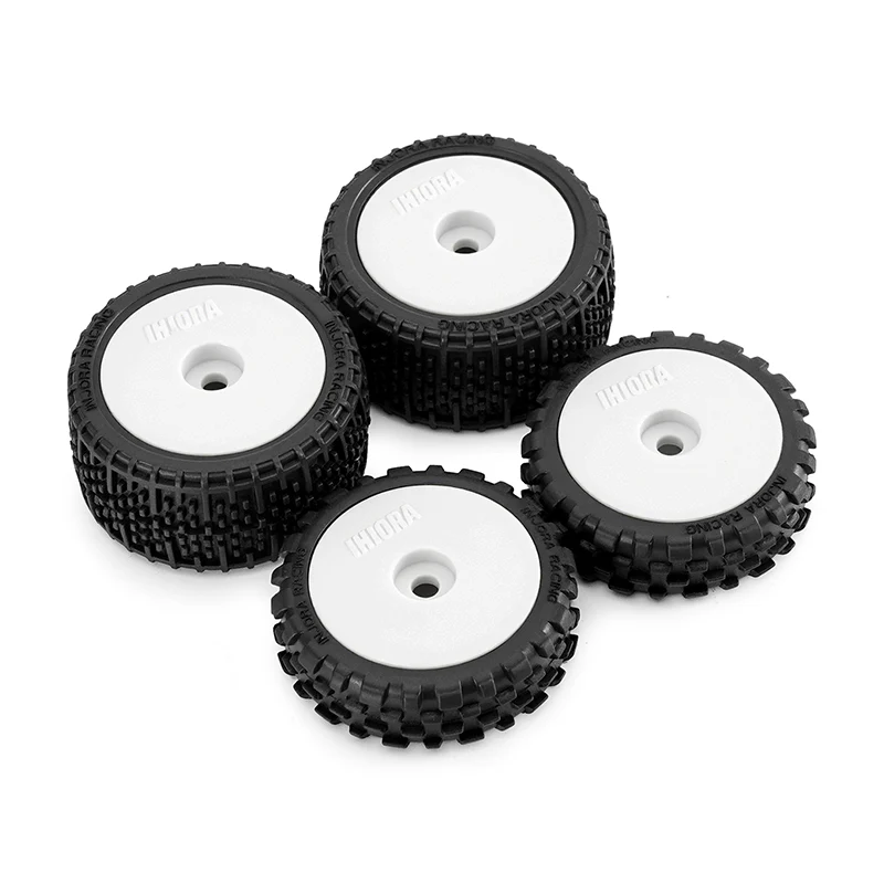 INJORA Unglued Pin Buggy Tires & Wheels for 1/24 Losi Micro-B - Image 5