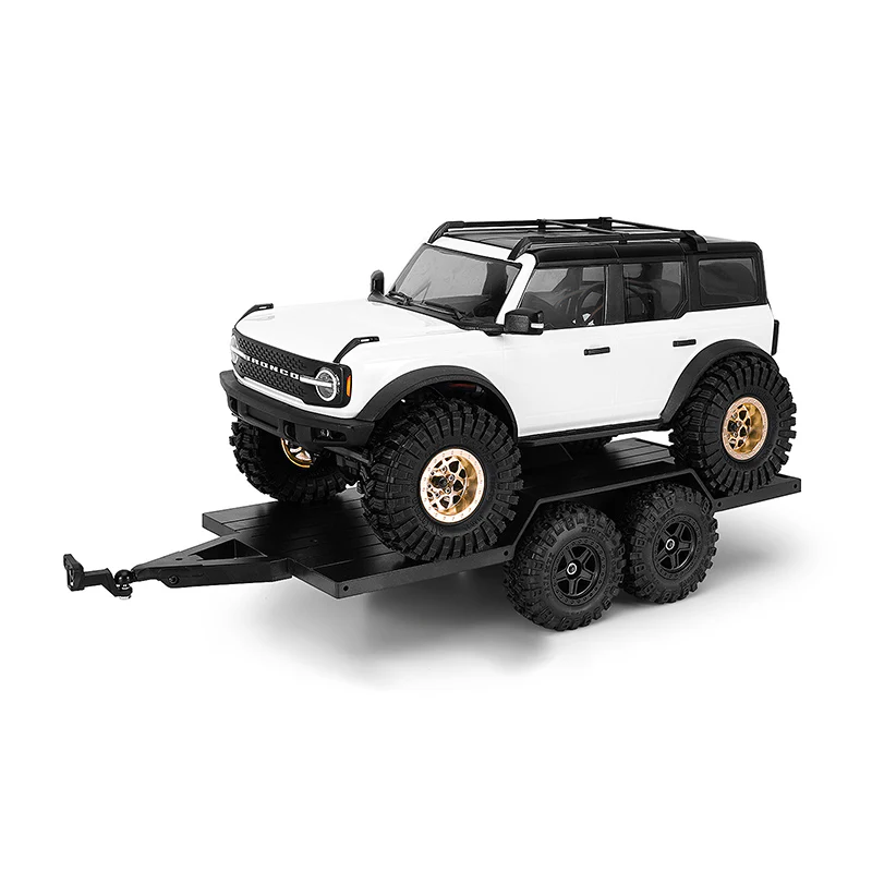 [Germany Clearance Deal] INJORA Utility Plastic Trailer with Hitch for 1/18 RC Crawler TRX4M - Image 4