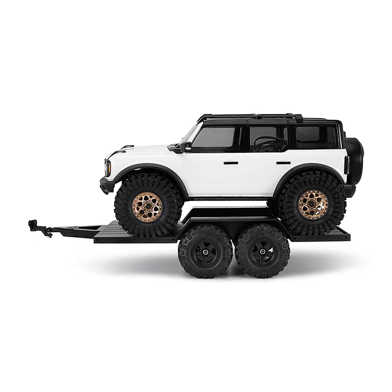 [Germany Clearance Deal] INJORA Utility Plastic Trailer with Hitch for 1/18 RC Crawler TRX4M - Image 5