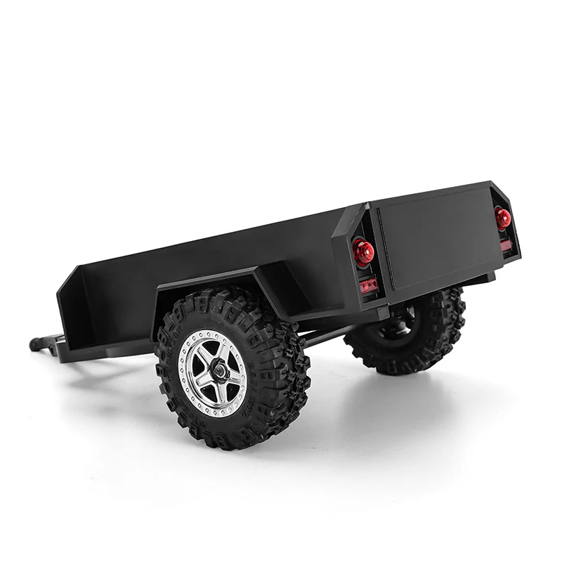 INJORA Utility Trailer with Hitch For 1/18 RC Crawler TRX4M - Image 8