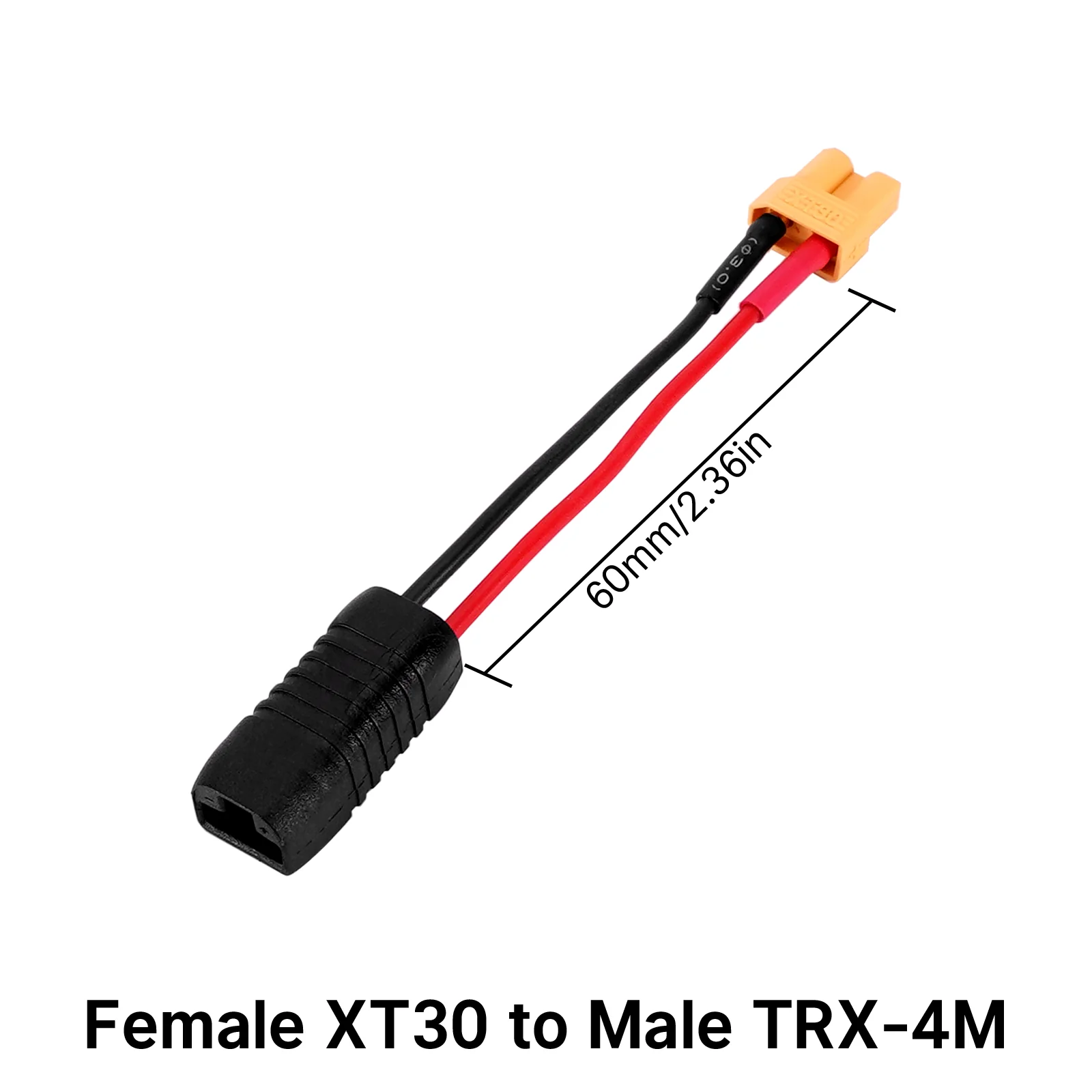 INJORA XT30 to JST-RCY JST PH2.0 TRX-4M T-Style EC3 Battery Adapter Cable Wire - Image 4