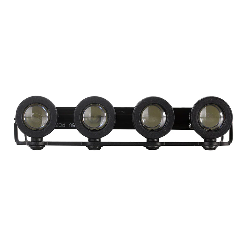 INJORA Luggage Carrier Roof Rack with Spotlights for Axial SCX24 Jeep Gladiator - Image 4