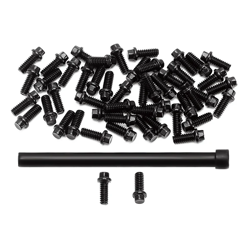 INJORA M2 M2.5 M3 Black Steel Screws for INJORA 1.9" 2.2" Beadlock Wheel Rims - Image 3