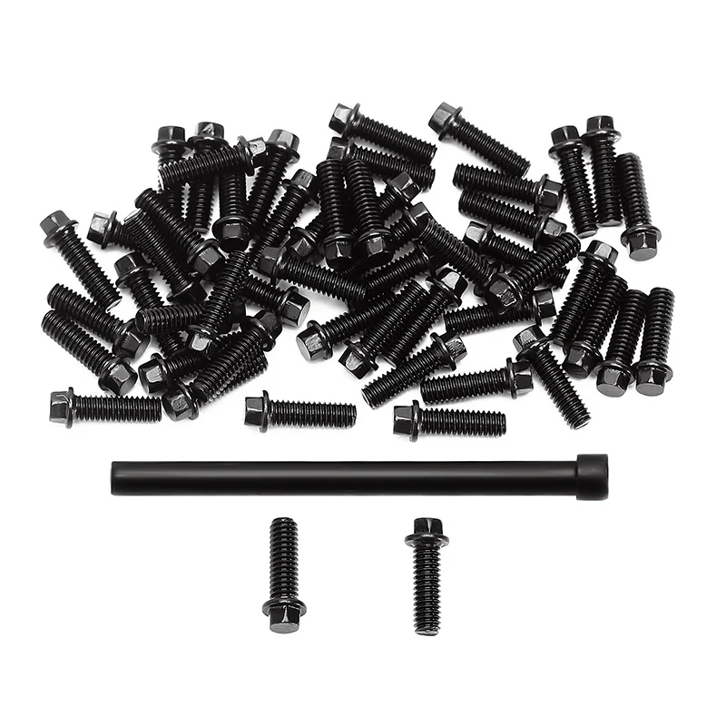 INJORA M2 M2.5 M3 Black Steel Screws for INJORA 1.9" 2.2" Beadlock Wheel Rims - Image 8