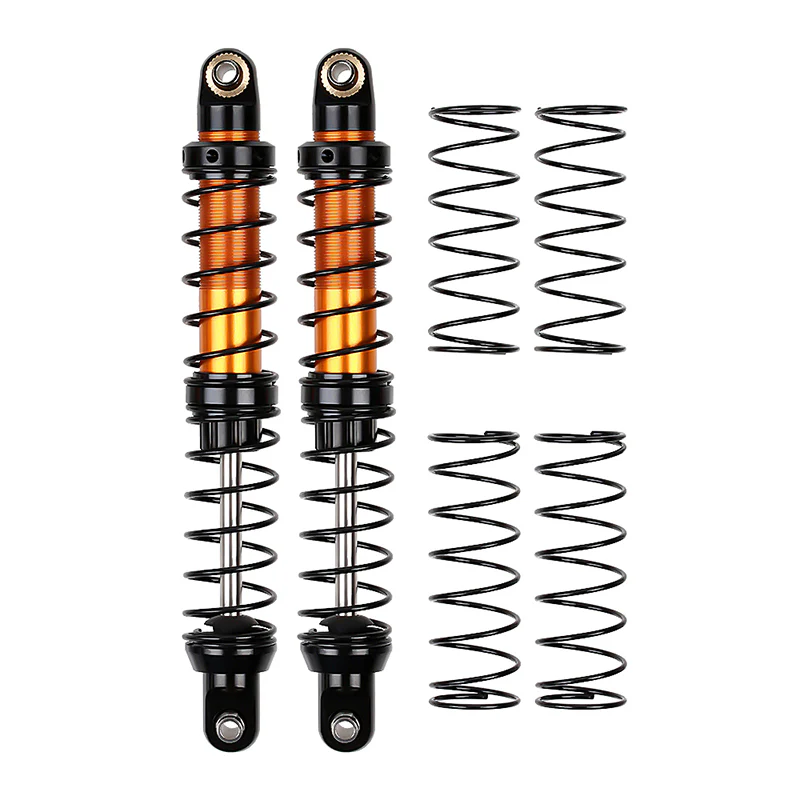 INJORA Aluminum 70-120mm Dual Stage Spring Shock Absorber Damper for 1/10 RC Crawler - Image 12