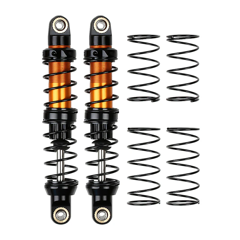 INJORA Aluminum 70-120mm Dual Stage Spring Shock Absorber Damper for 1/10 RC Crawler - Image 6