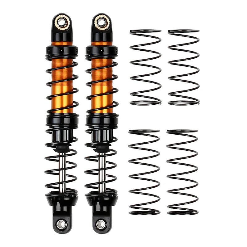 INJORA Aluminum 70-120mm Dual Stage Spring Shock Absorber Damper for 1/10 RC Crawler - Image 9