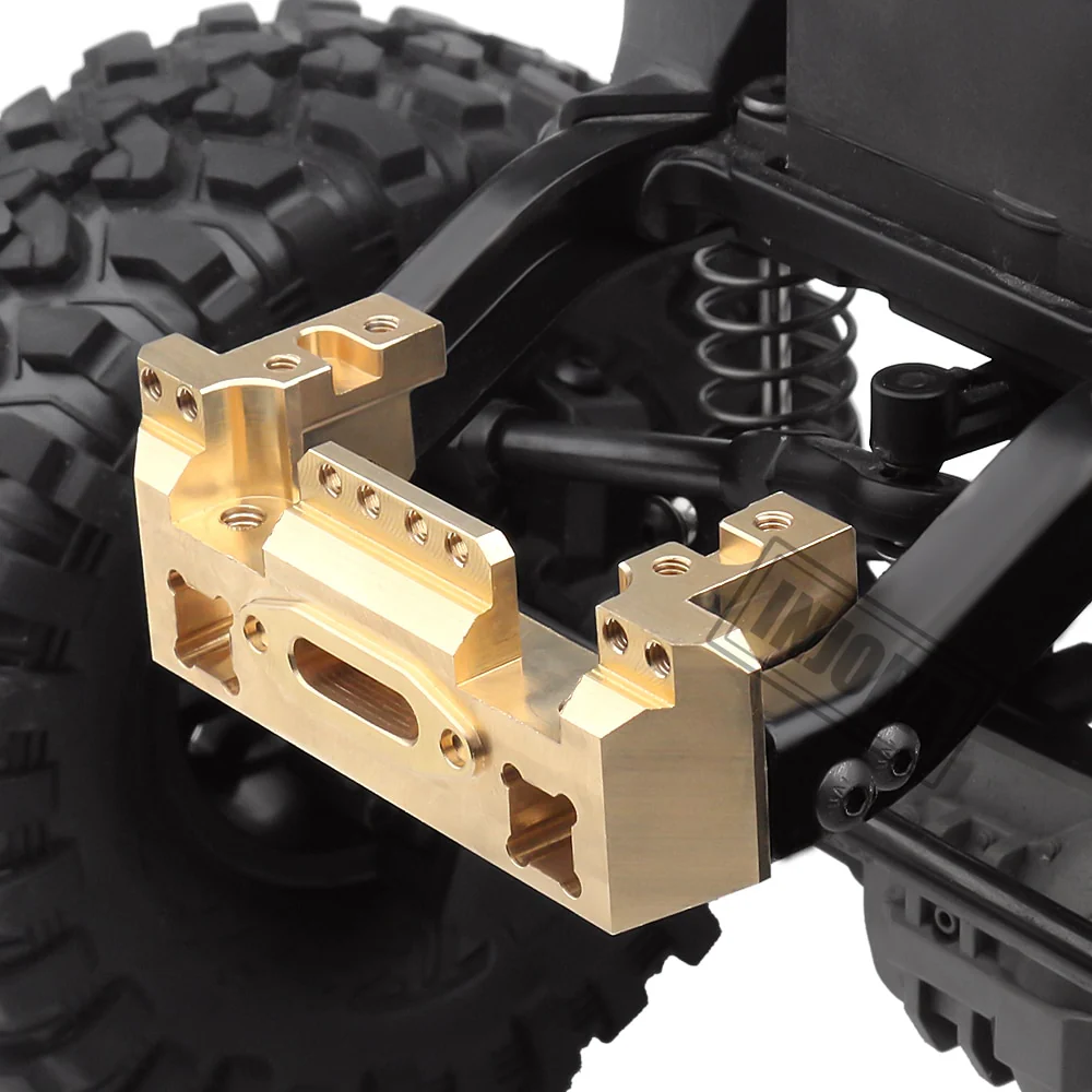 INJORA Brass Front Bumper Mount Servo Stand for TRX-4 TRX-6 - Image 7