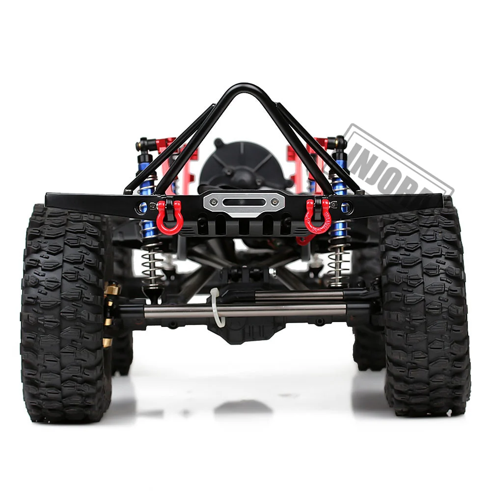 INJORA Metal Front Bumper for 1/10 Axial SCX10 II Jeep Cherokee - Image 4
