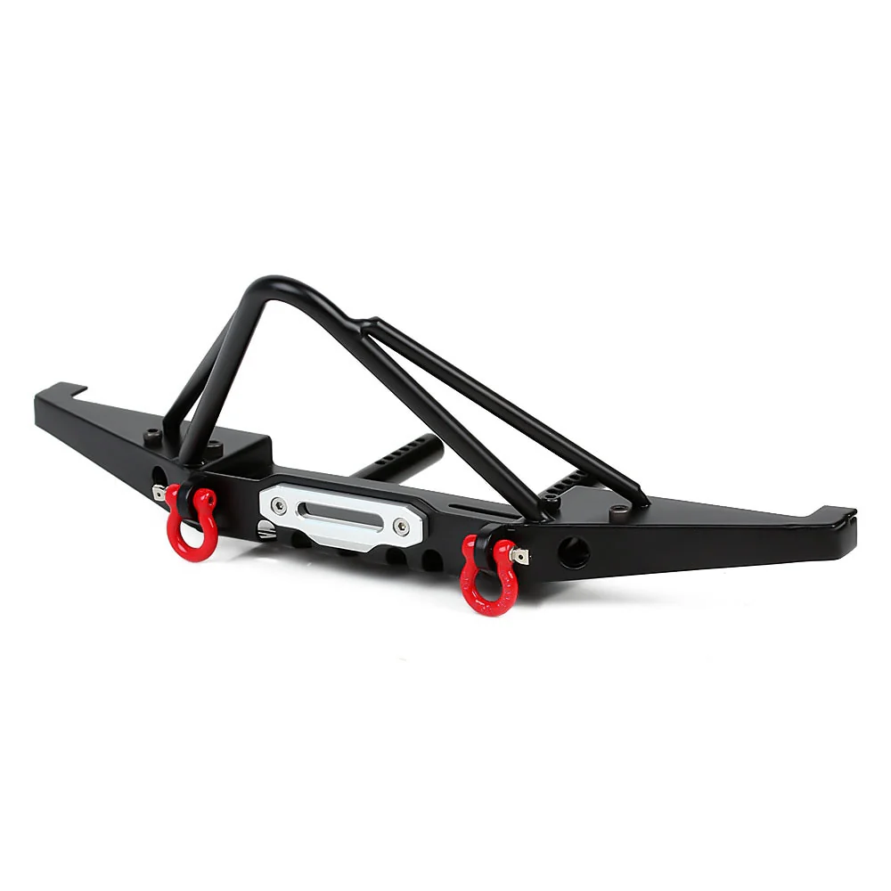 INJORA Metal Front Bumper for 1/10 Axial SCX10 II Jeep Cherokee - Image 6