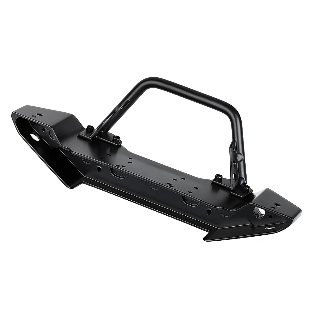 INJORA Metal Front Bumper with LED Lights for SCX10 II TRX4 - Image 5