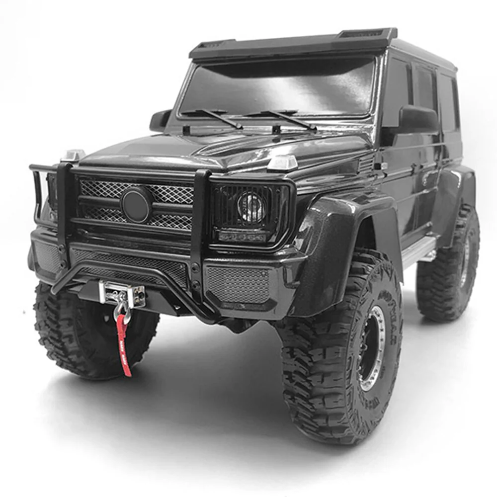 [Clearance Sale] INJORA Metal Front Rear Bumper for Traxxas TRX-4 G500 TRX-6 G63 - Image 3