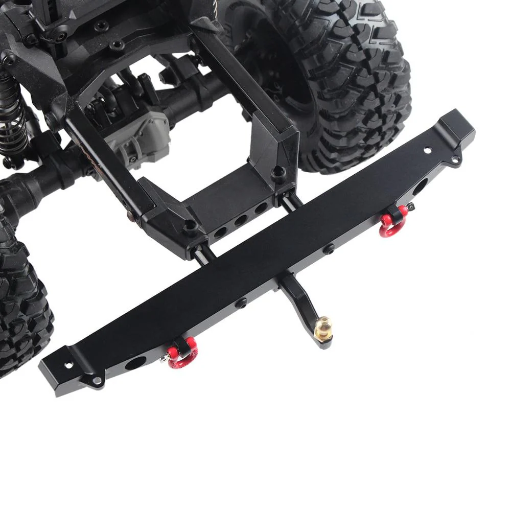 [Clearance Sale] INJORA Metal Rear Bumper with LED Lights for Axial SCX10 II Jeep Cherokee - Image 3