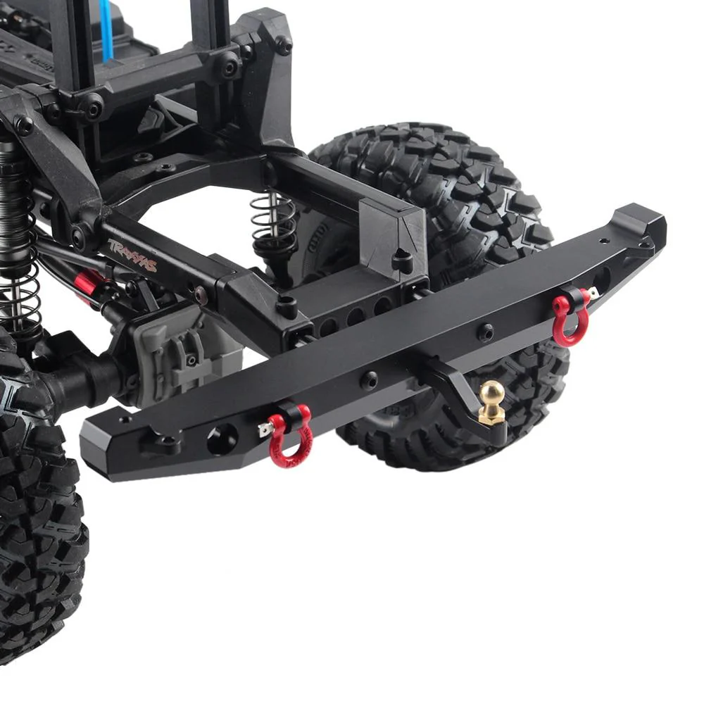 [Clearance Sale] INJORA Metal Rear Bumper with LED Lights for Axial SCX10 II Jeep Cherokee - Image 4