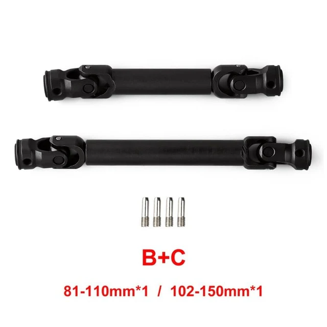 [Clearance Sale] INJORA Metal Heavy-Duty Drive Shaft for 1/10 RC Crawler - Image 5