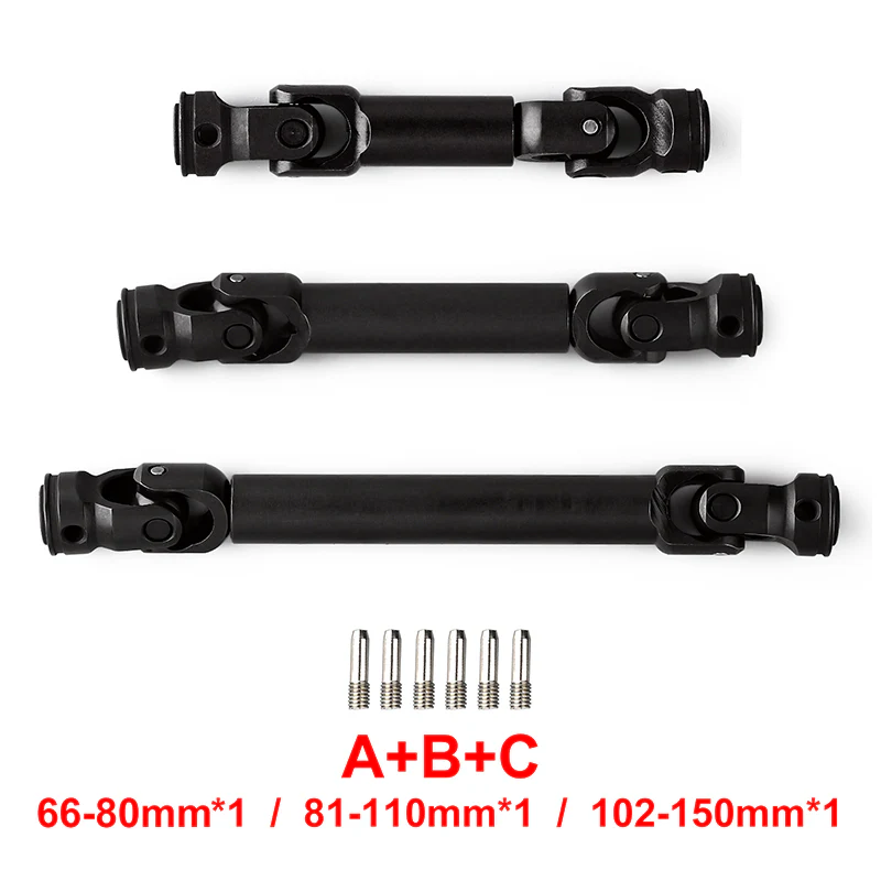 [Clearance Sale] INJORA Metal Heavy-Duty Drive Shaft for 1/10 RC Crawler - Image 7