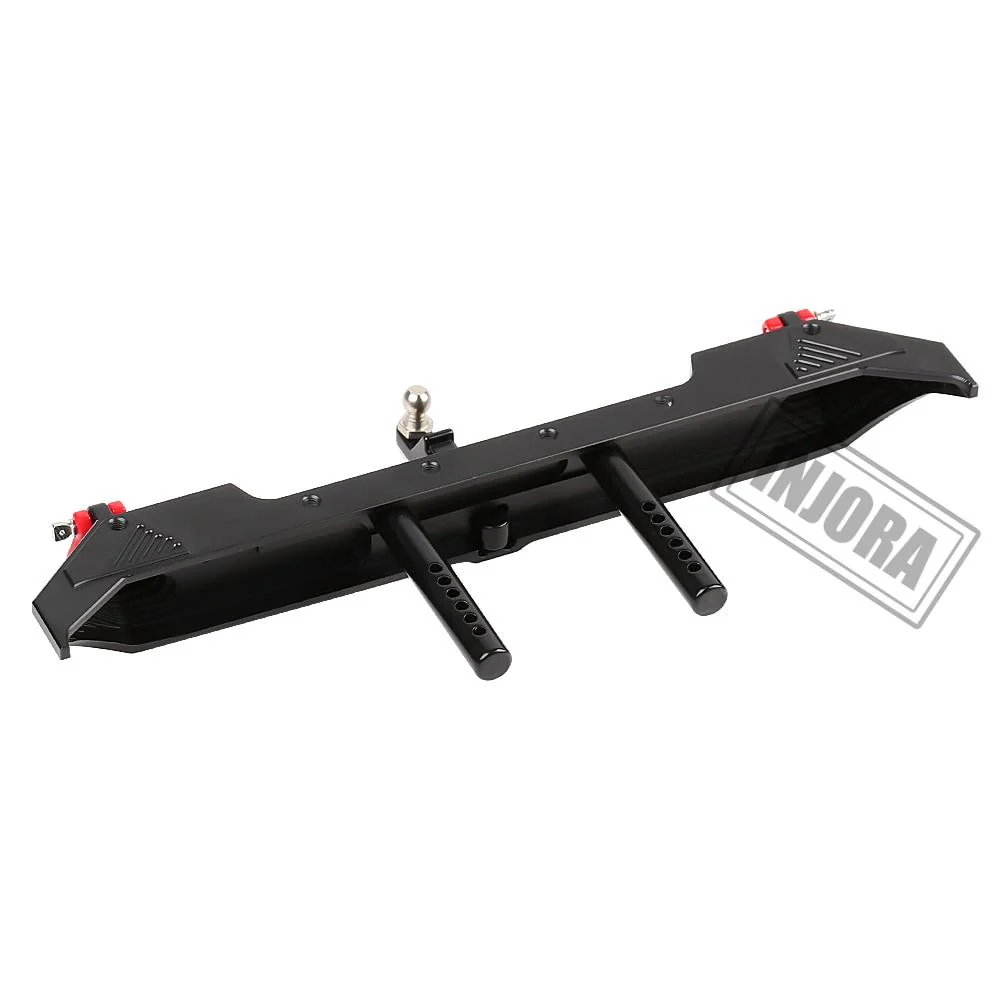 INJORA Metal Rear Bumper for SCX10 Jeep Wrangler - Image 4