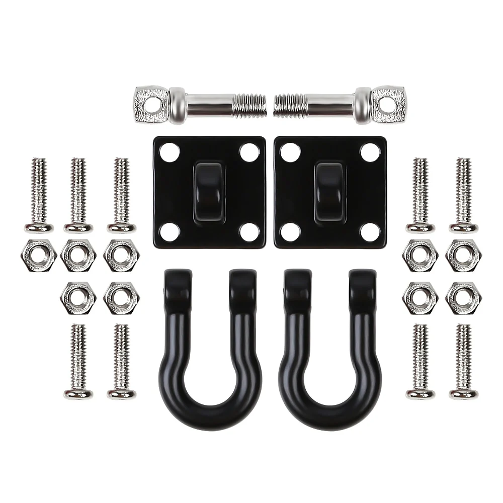 INJORA Metal Trailer Tow Hook Accessories for 1/10 RC Crawler - Image 4