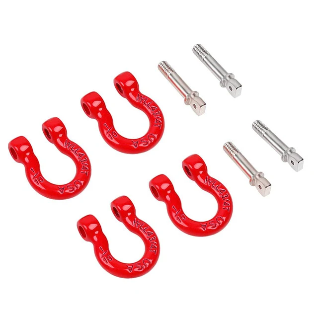 INJORA Metal Trailer Tow Hook Accessories for 1/10 RC Crawler - Image 7