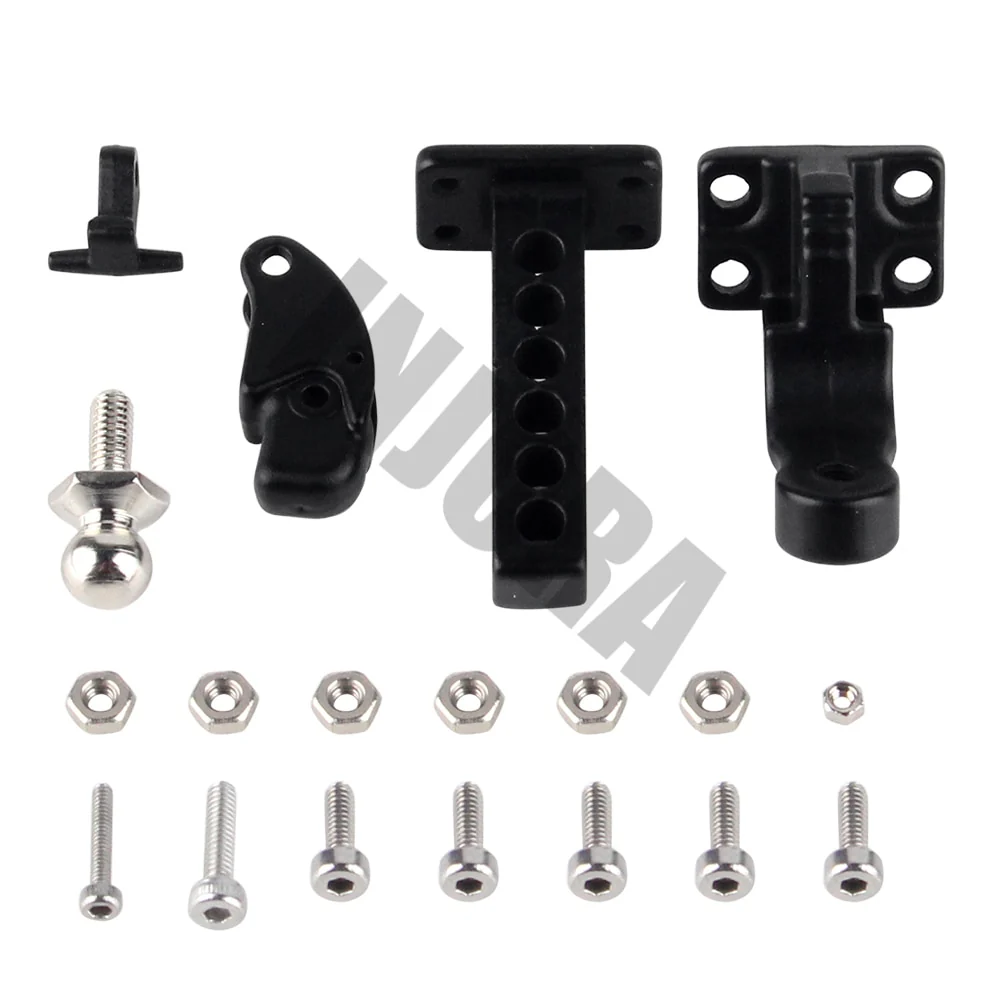INJORA Metal Trailer Tow Hitch Hook for 1/10 RC Crawler - Image 3