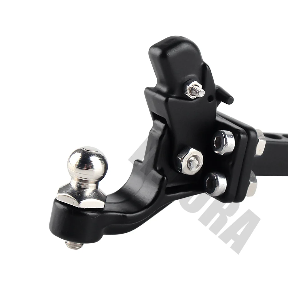 INJORA Metal Trailer Tow Hitch Hook for 1/10 RC Crawler - Image 4
