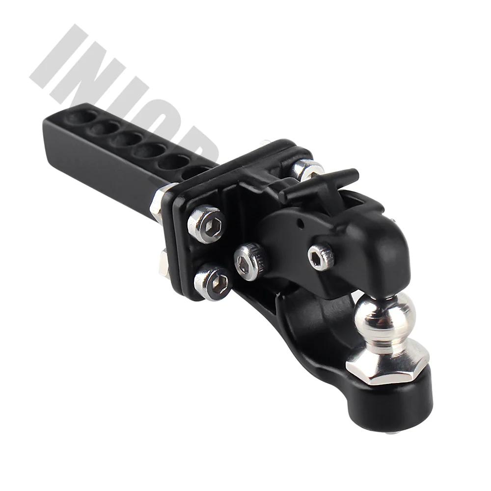 INJORA Metal Trailer Tow Hitch Hook for 1/10 RC Crawler - Image 5