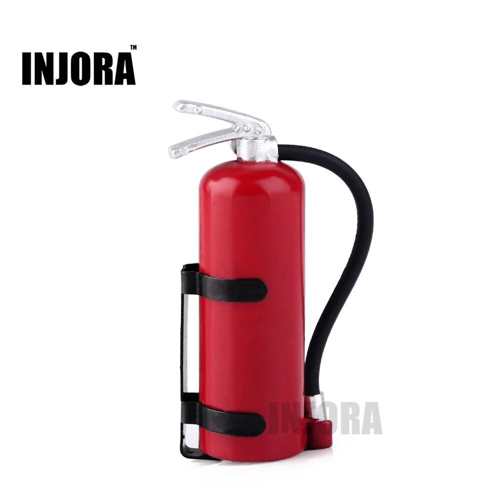 INJORA Mini Plastic Fire extinguisher, 1/10 Scale Accessories for RC Crawler