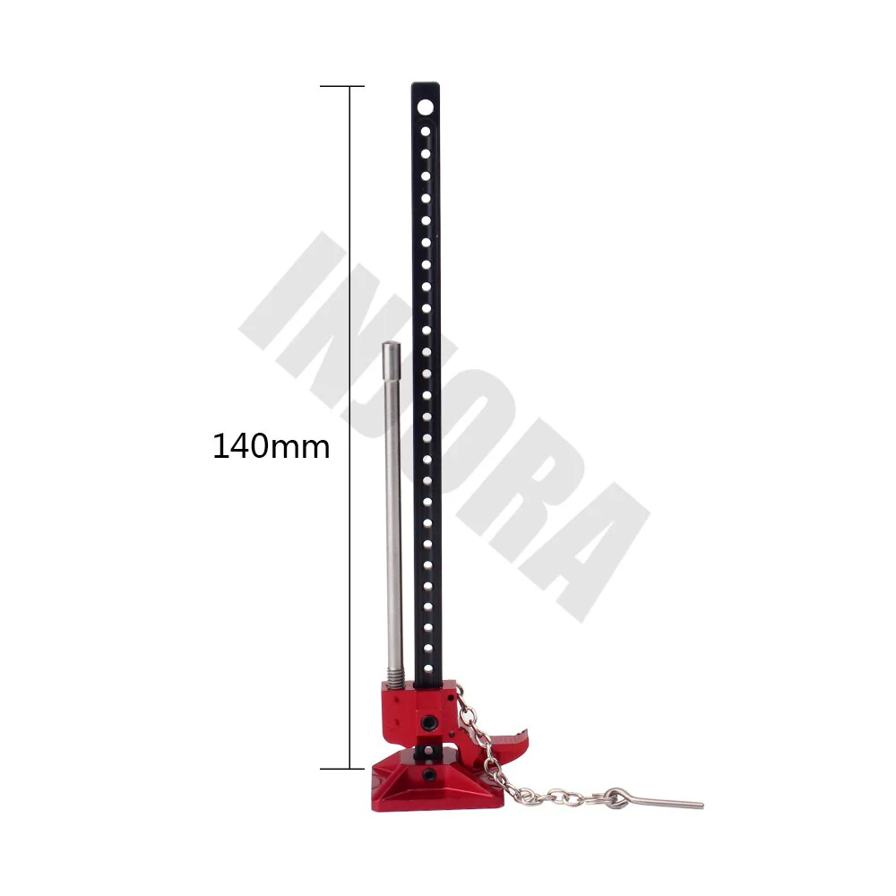 INJORA Mini Slideable Metal Jack Tool, 1/10 Scale Accessories for RC Crawler - Image 4
