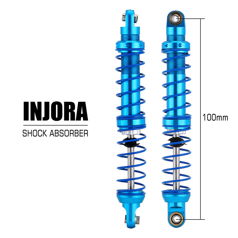 INJORA Oil Adjustable 70-120mm Metal Shock Absorber Damper for 1/10 RC Crawler - Image 11