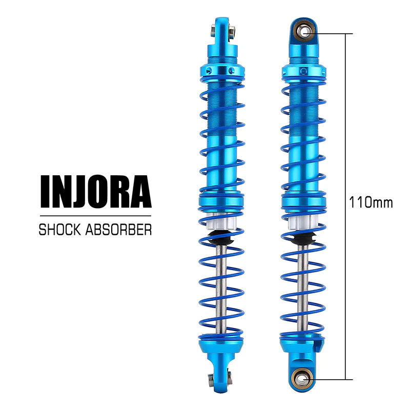 INJORA Oil Adjustable 70-120mm Metal Shock Absorber Damper for 1/10 RC Crawler - Image 14