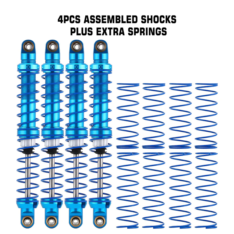 INJORA Oil Adjustable 70-120mm Metal Shock Absorber Damper for 1/10 RC Crawler - Image 34