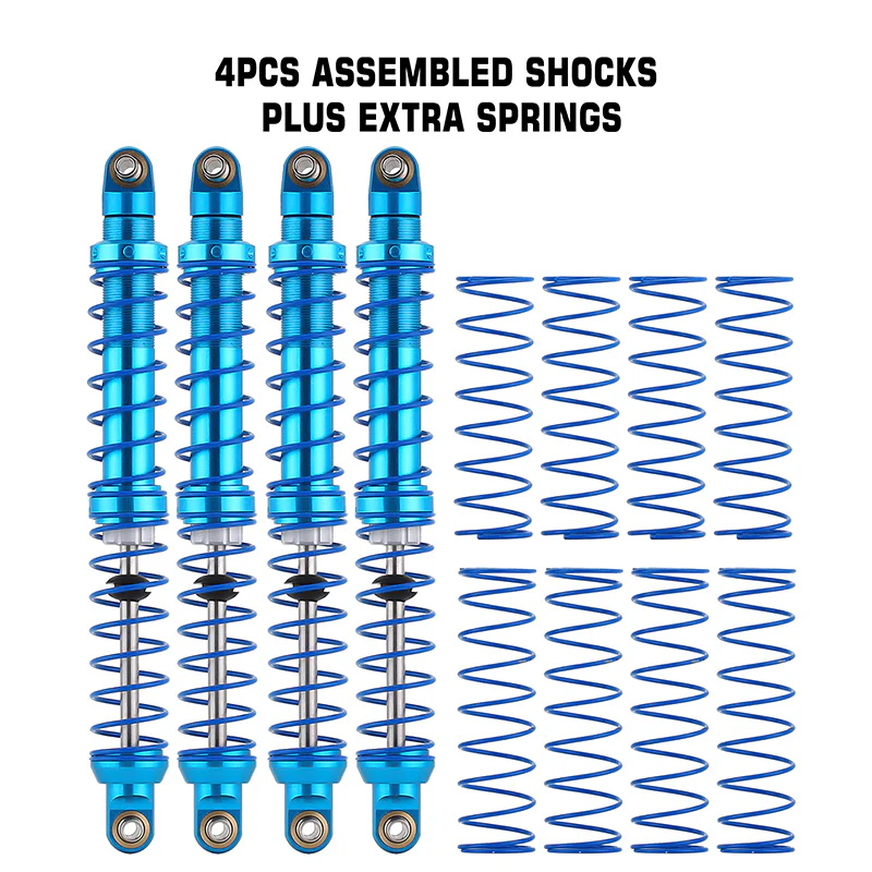 INJORA Oil Adjustable 70-120mm Metal Shock Absorber Damper for 1/10 RC Crawler - Image 37