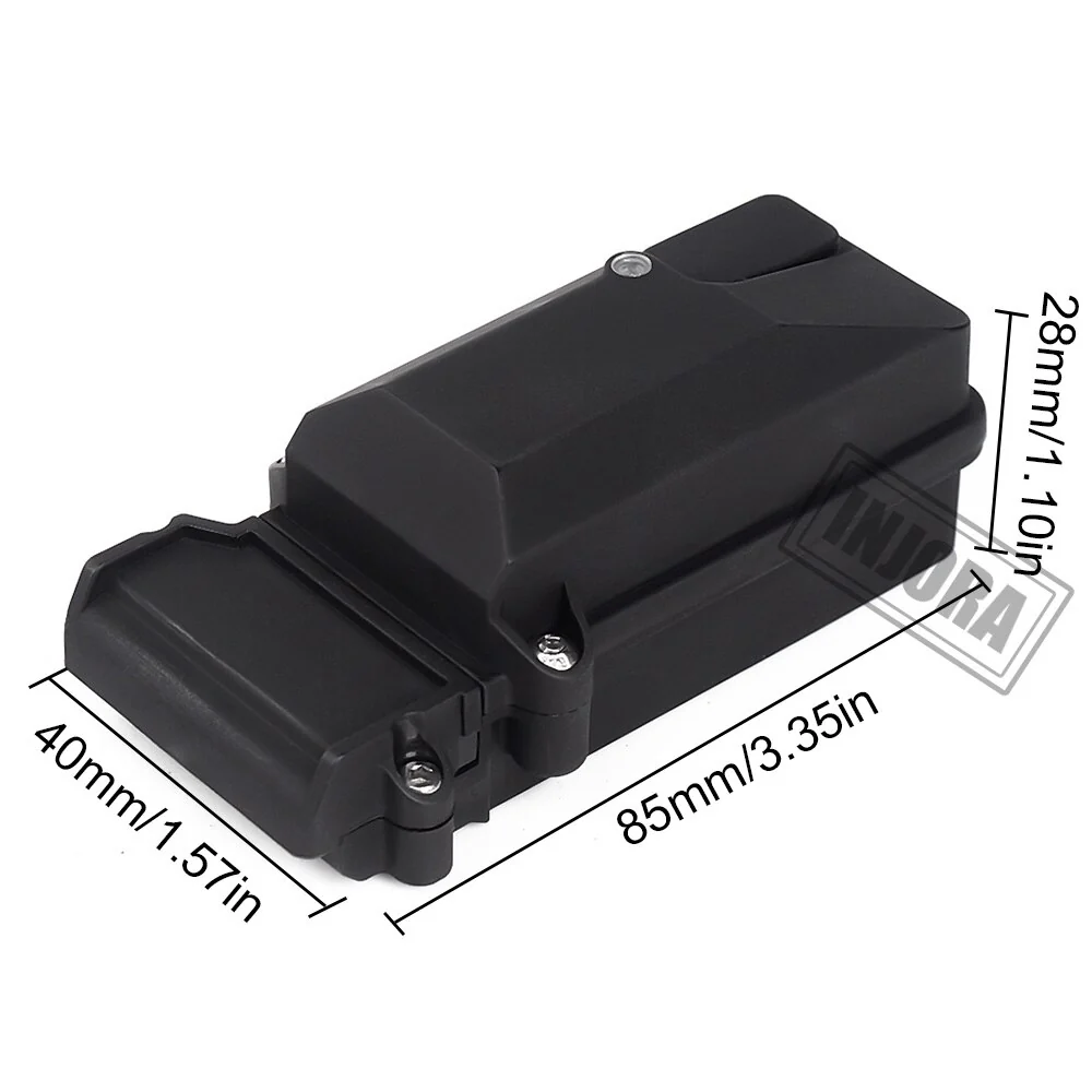 INJORA Plastic Waterproof Radio Device Receiver Box for 1/10 RC Crawler - Image 3