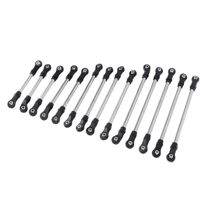 INJORA Stainless Steel Links Plastic Rod End Unassembled Kit for Traxxas TRX-4 TRX-6 - Image 15